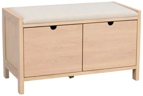 Natúr színű pad Hillmond – Rowico