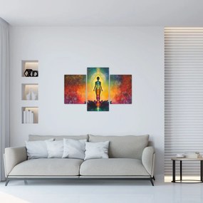 Kép - Nő és csakrák (90x60 cm)