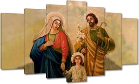 Festmények 140x80 Szent Család József Mária