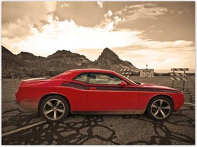 Poszterek 135x100 Dodge Challenger Rt