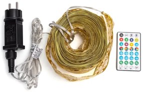 Aigostar - LED RGBICW kültéri karácsonyi fényfüzér 100xLED/10W/230V 10m IP44 + távirányító