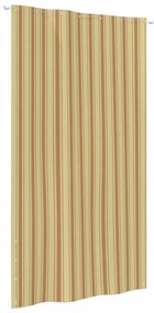 sárga és narancssárga oxford-szövet erkélyparaván 140 x 240 cm