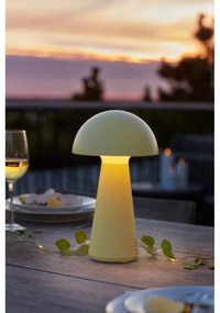 Sárga LED asztali lámpa távirányítóval (magasság 28 cm) Sam – Sirius