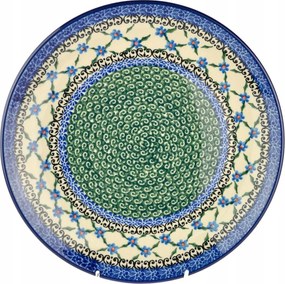 Ebédlő tányér 25cm Ceramika Artystyczna Bolesławiec