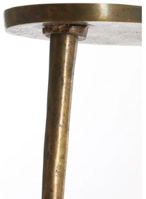 Fém tárolóasztal 30x53 cm Lienz – Light &amp; Living