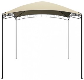 krémszínű pavilon 3 x 4 x 2,65 m 180 g/m²