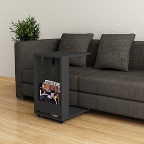 Edi Anthracite kisasztal