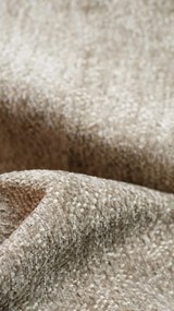 Forgatható design fotel COSMIC RAVEN, sötétbézs