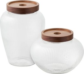 Maya üveg tárolódoboz, 2-es szett