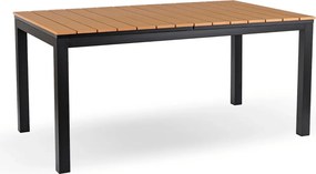 ARGOS kerti asztal 140-180 cm, tölgy-fekete