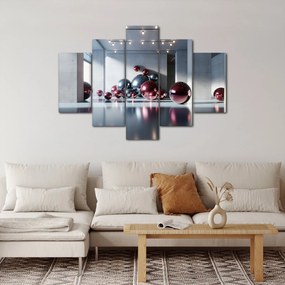 Kép - 3D tér gömbökkel II. (150x105 cm)