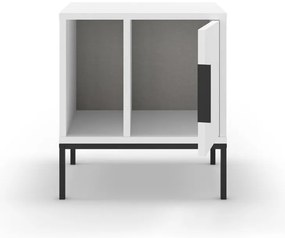 Fehér éjjeliszekrény Lani – Marckeric