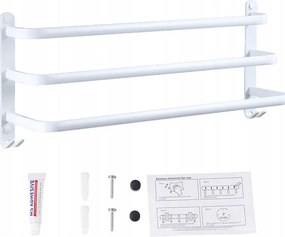 Fürdőszobai Törölközőtartó, ragasztós