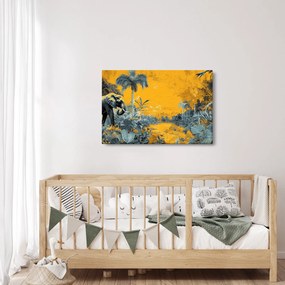 Kép - Elefánt a természetben (90x60 cm)