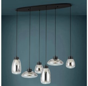 Eglo 390301 - LED Dimmelhető csillár zsinóron SARNARRA 6xLED/5,4W/230V 2700K