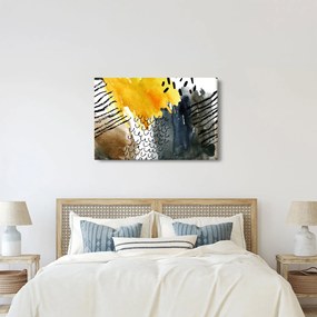 Kép - Absztrakt akvarell (90x60 cm)