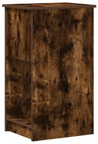 Számítógépes toronyállvány fiókkal füstölt tölgy 35x45x77 cm