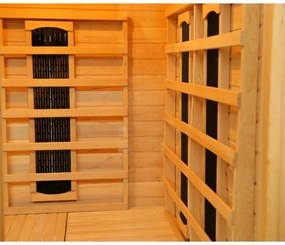 Sauna DeLuxe 4440 CB / CR, barna