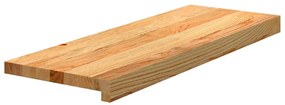 8 db tömör tölgyfa világosbarna lépcsőfokok 70x25x2 cm