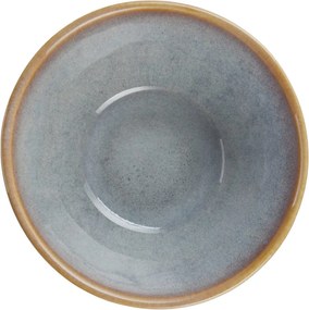 BERGAMO mártogatós tálka 110 ml, kék-barna