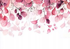 Fotótapéta Levelek A Flizelinen A Hálószoba Nappalijába fotótapéta a falra