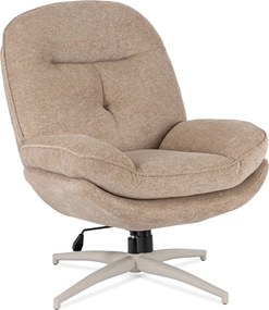 Fotel Wypoczynkowy Obrotowy MESA Beżowy