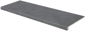 Lépcsőkő Rako Betonico fekete 30x120 cm matt DCFVF792.1