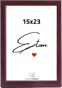 Mahagóni képkeret 15x23 Aura