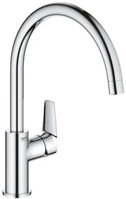 Grohe BauEdge 2020 mosogató csaptelep forgó karral króm 31233001 G31233001