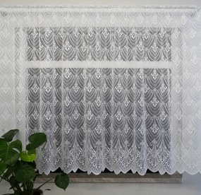 Mg Függöny 06720 Fehér 200x115 Alagúttal Szegélyezett M