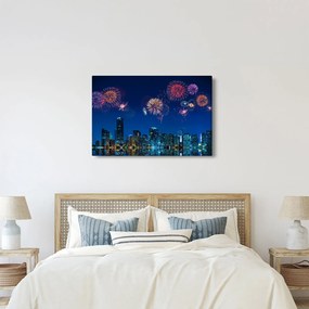 Kép - tűzijáték Miamiban (90x60 cm)