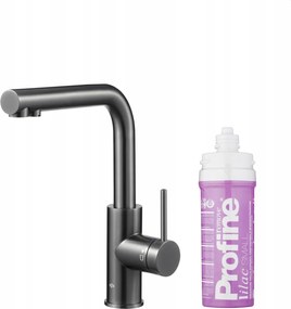 Kfa Konyhai Csaptelep Duero Pure Basic Profine Lilac S, Gun Metal Grey