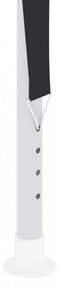 antracitszürke rendezvénysátor 4 x 9 m 90 g/m²