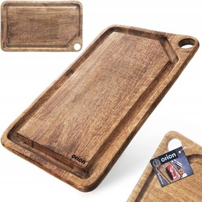 Konyhai vágódeszka felvágott sajt snack tálaló tálca 39,5x23cm