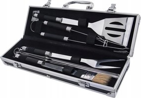 Edények Grill szett Grillezési kiegészítők Szerszám szett Bőrönd