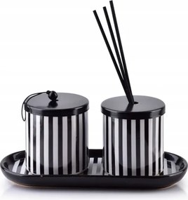Illatszett gyertya+diffúzor csíkok Mondex