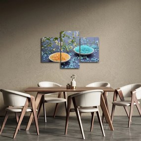 Színes tengeri só képe (90x60 cm)
