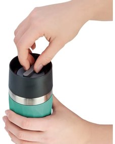 Tefal - Termikus bögre 300 ml COMPACT MUG rozsdamentes/zöld