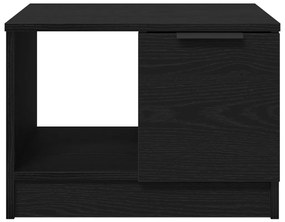 Kávézóasztal Fekete tölgy 50x50x36 cm Műszaki fa