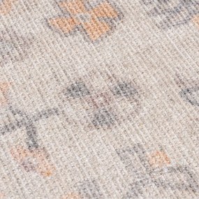 Krémszínű mosható futószőnyeg 60x230 cm Teo Traditional – Flair Rugs