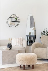 Inverness puff, világosbarna 50x33 cm