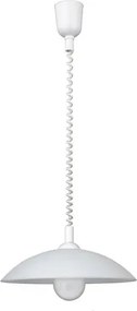 Rabalux beltéri függeszték e27 60w fehér round