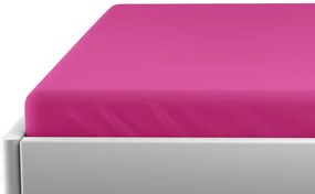 Jersey lepedő kiságyba EXCLUSIVE 70x140 cm bíbor