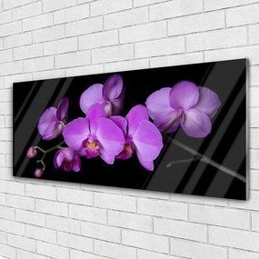 Modern üvegkép Orchidea Orchidea Virág 100x50 cm