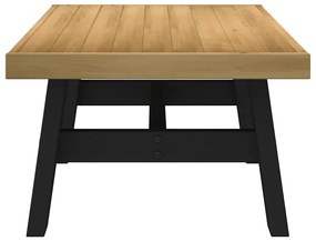 dohányzóasztal NOAIN A alakú lábak 120x60x40cm tömör fa fenyőfa