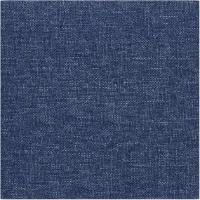 vidaXL Fali Fejtámla 12 pcs Kék 30 x 30 cm szövet