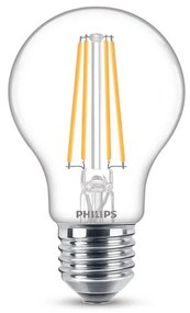 Philips A60 E27 filament LED körte fényforrás, 7W=60W, 2700K, 806 lm, 220-240V