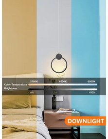 Immax NEO 07233L - LED Dimmelhető csillár zsinóron LITE OVALE LED/18W/230V Tuya + távirányító