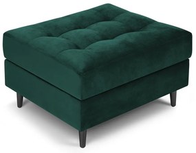 Santo olajzöld bársony lábtartó - Milo Casa