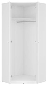 Sarok ruhásszekrény Nepo Plus 37 (fehér) . 1098445